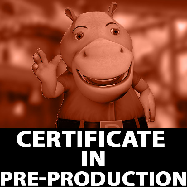 CERTIFICATE IN PRE PRODUCTION